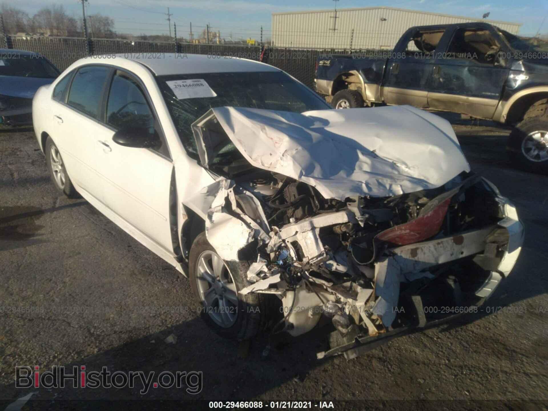 Фотография 2G1WF5E37C1127256 - CHEVROLET IMPALA 2012