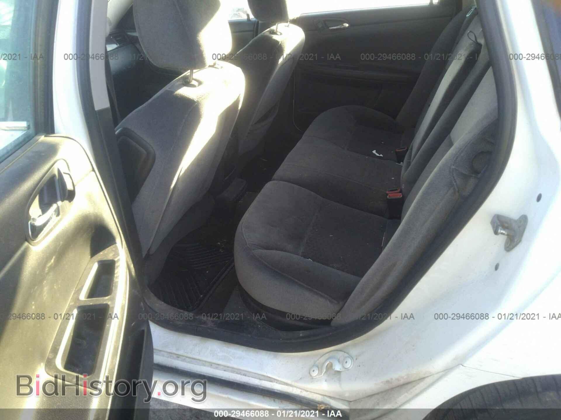 2012 CHEVROLET IMPALA - VIN: 2G1WF5E37C1127256 - Фото 8