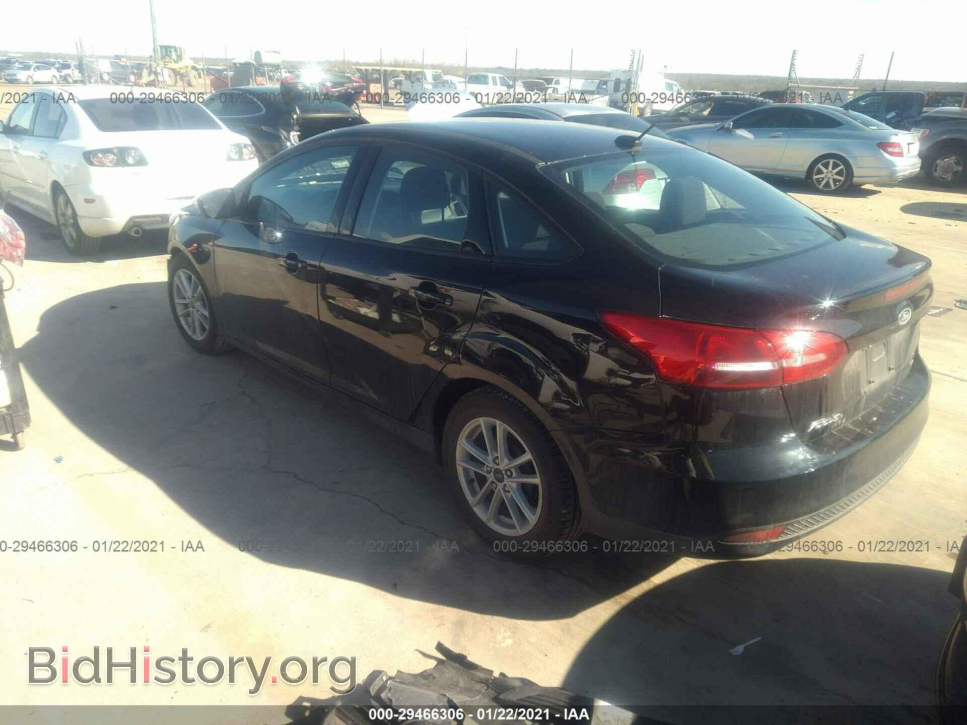 2018 FORD FOCUS - VIN: 1FADP3F26JL240621 - Фото 3