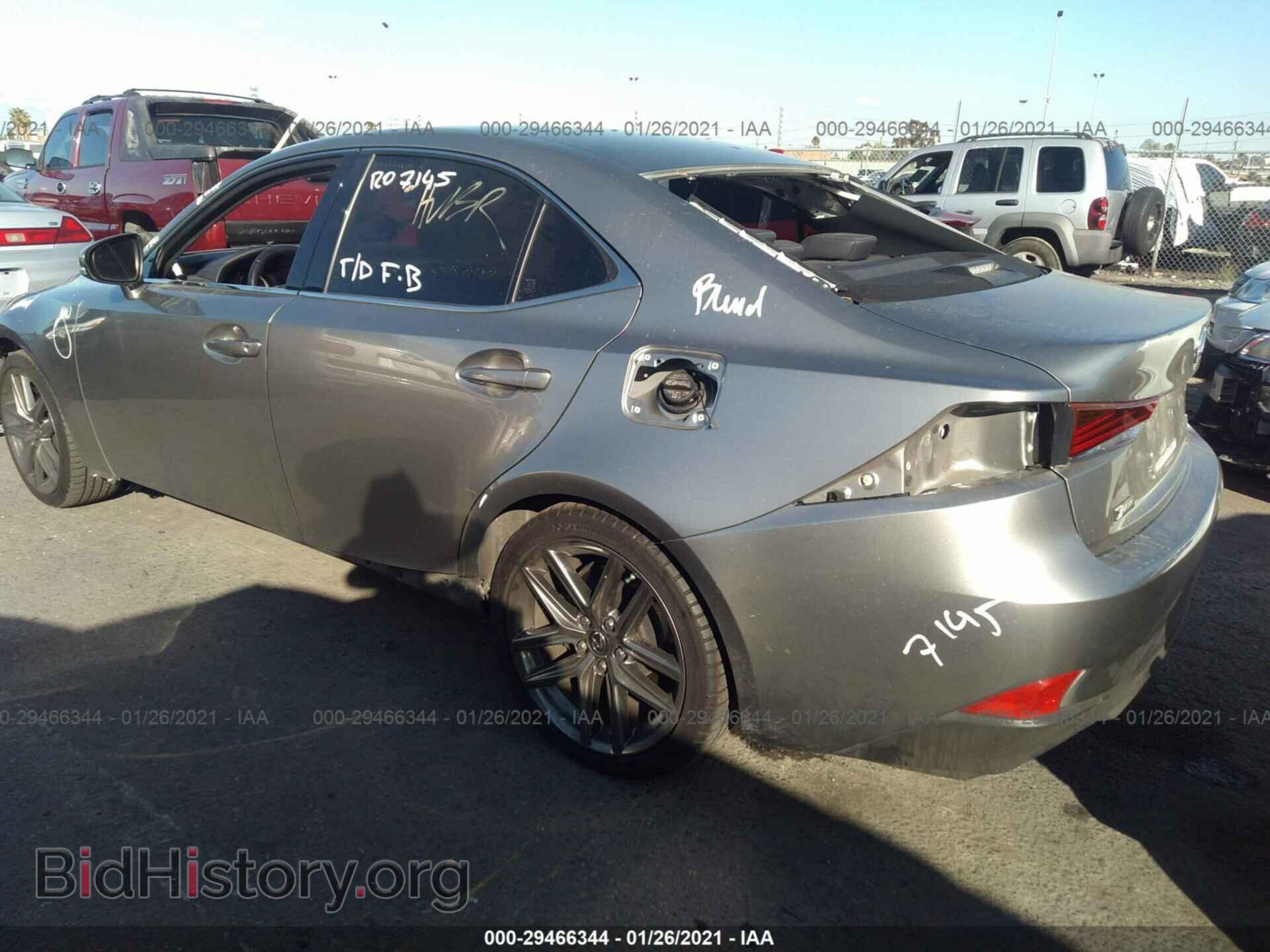 2017 LEXUS IS - VIN: JTHBA1D26H5046243 - Фото 3