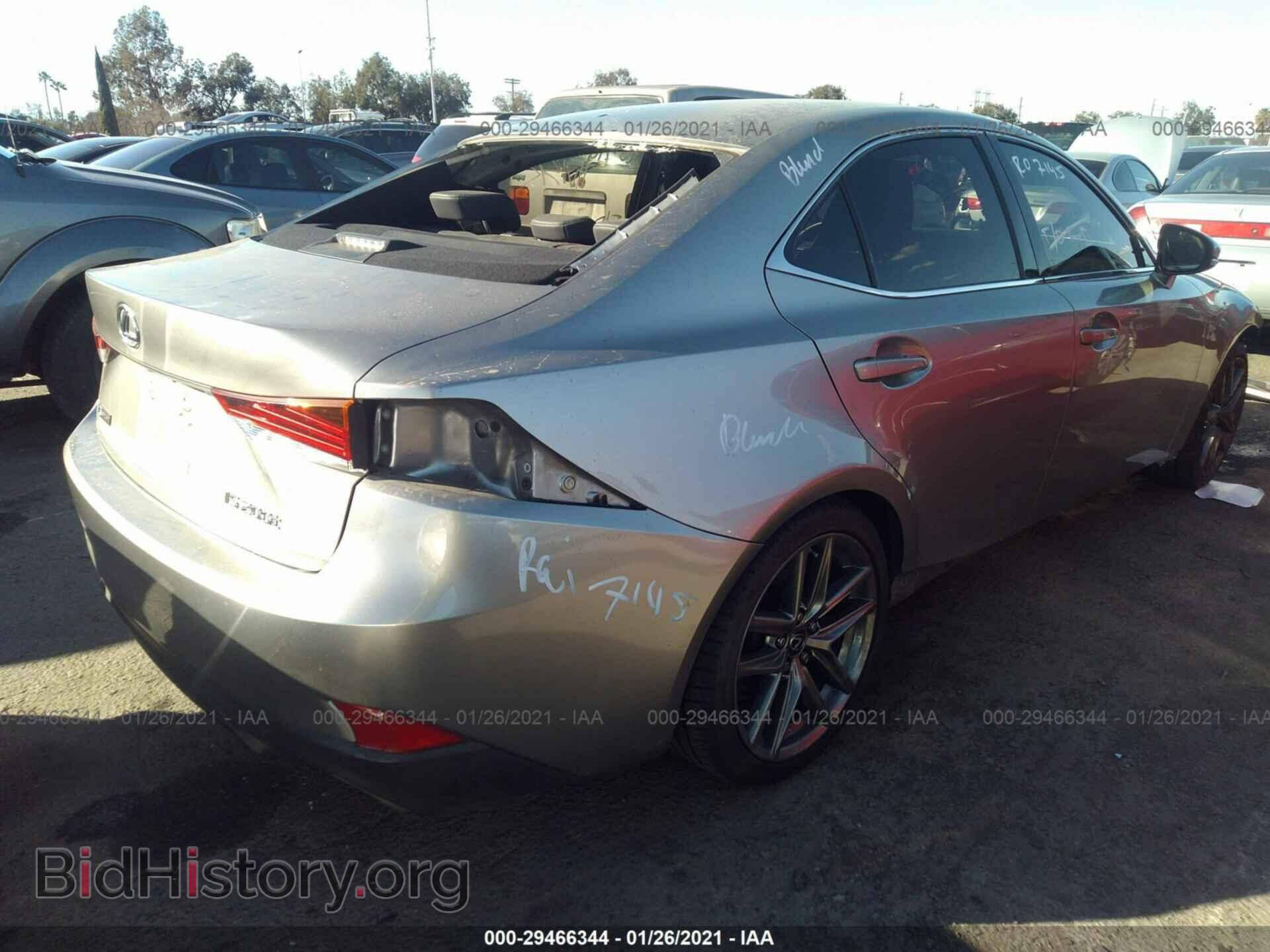 2017 LEXUS IS - VIN: JTHBA1D26H5046243 - Фото 4