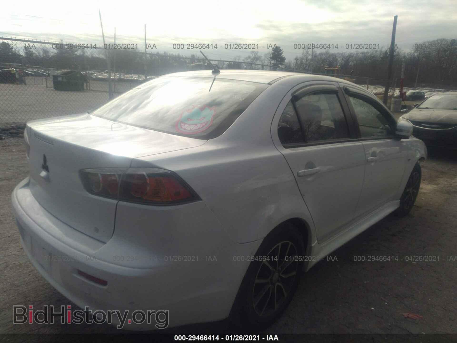2017 MITSUBISHI LANCER - VIN: JA32U2FU8HU007347 - Фото 4