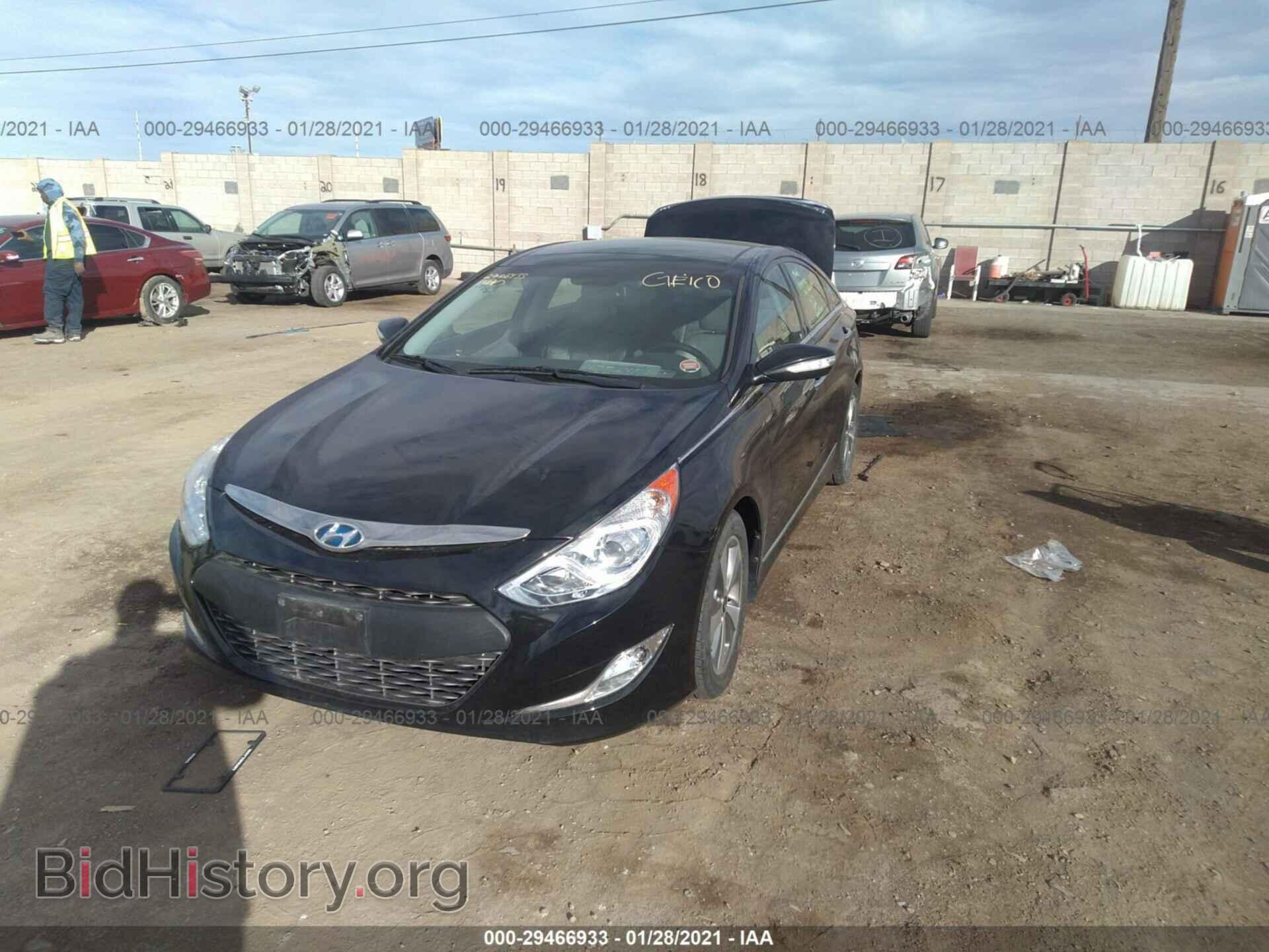 2012 HYUNDAI SONATA - VIN: KMHEC4A46CA025453 - Фото 2
