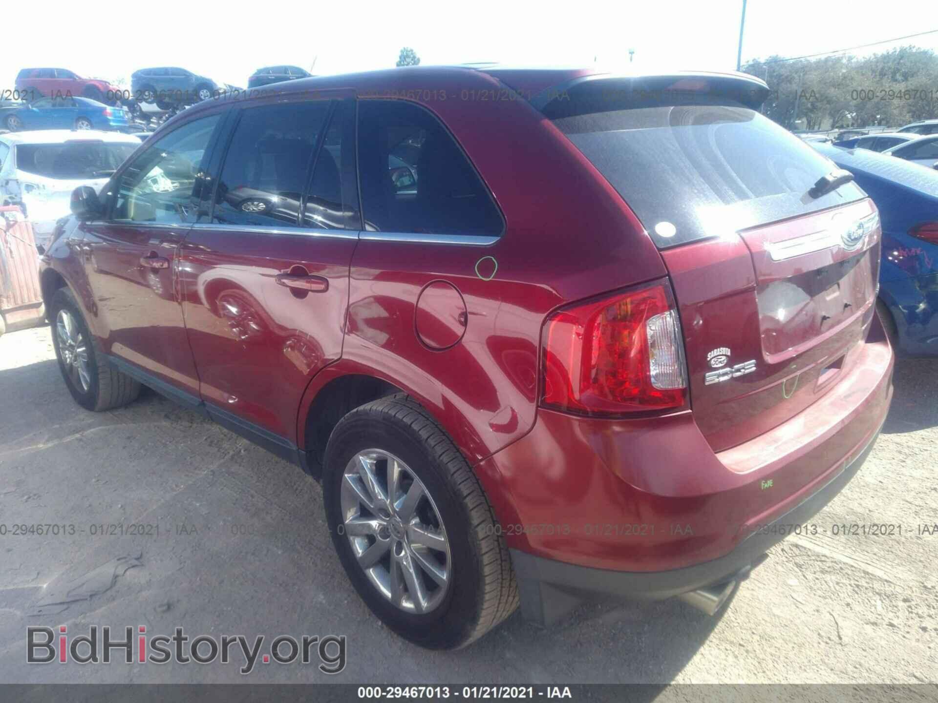 2014 FORD EDGE - VIN: 2FMDK3KC9EBA11407 - Фото 3