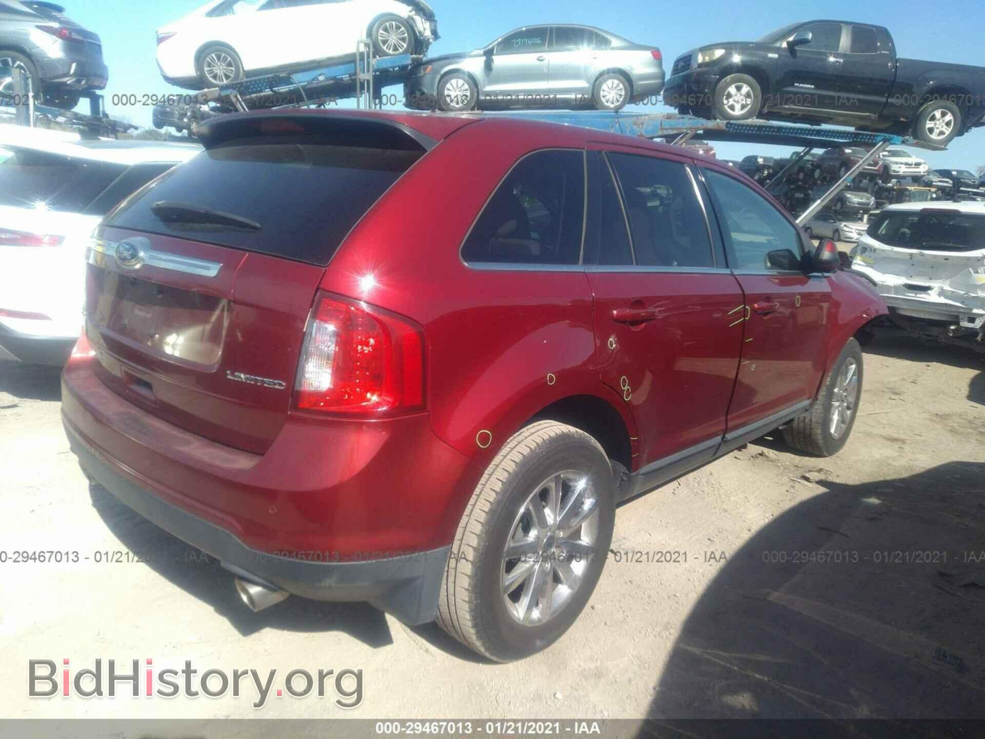 2014 FORD EDGE - VIN: 2FMDK3KC9EBA11407 - Фото 4