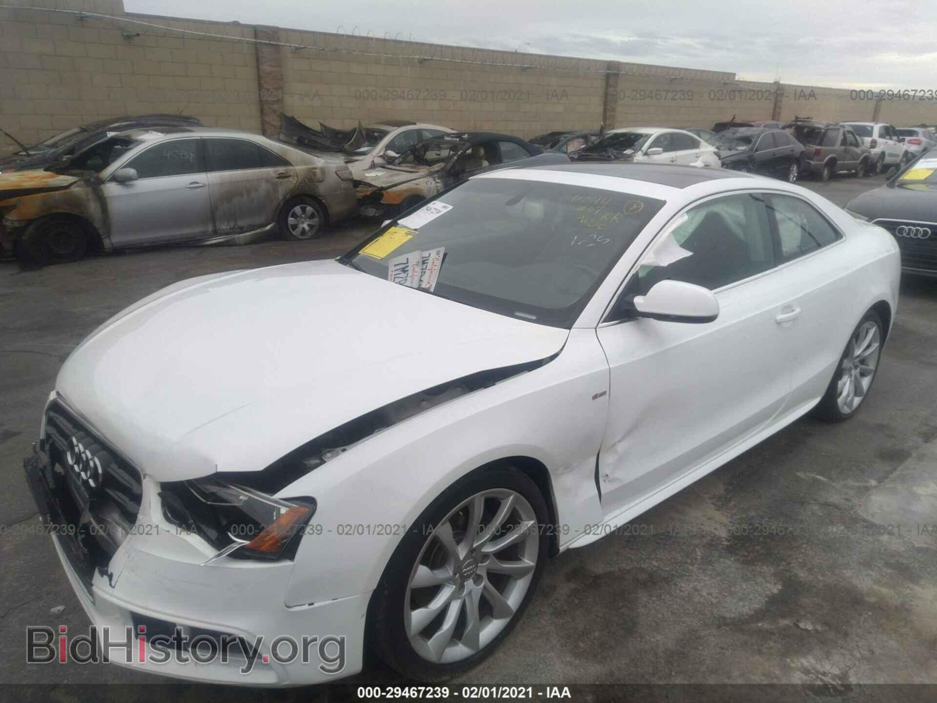2016 AUDI A5 - VIN: WAUM2AFR5GA007776 - Photo 2