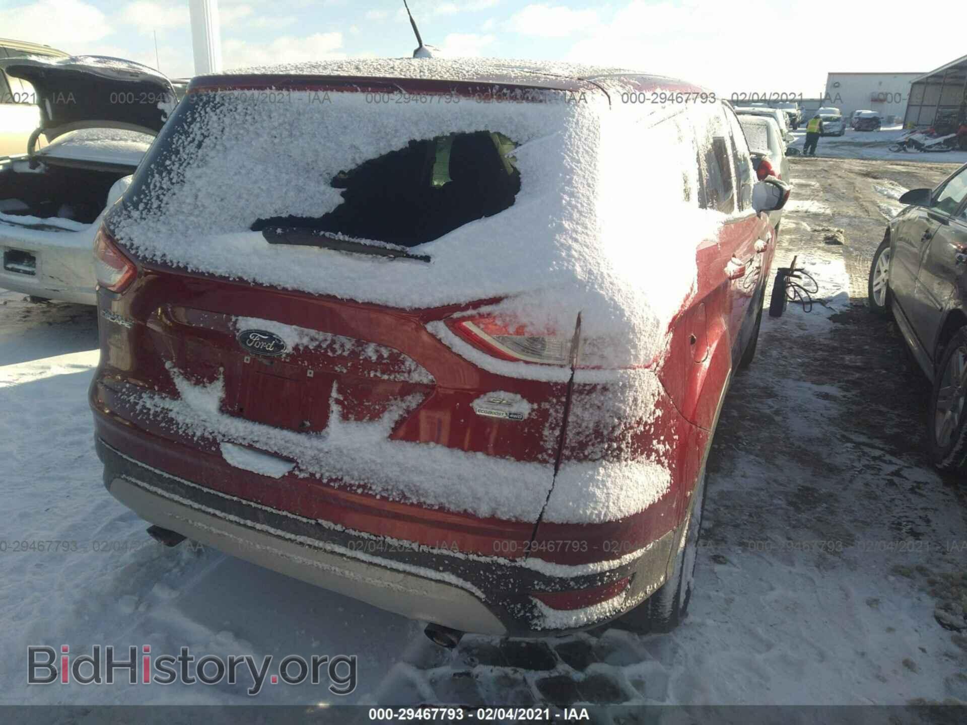 2014 FORD ESCAPE - VIN: 1FMCU9G98EUC60748 - Фото 4