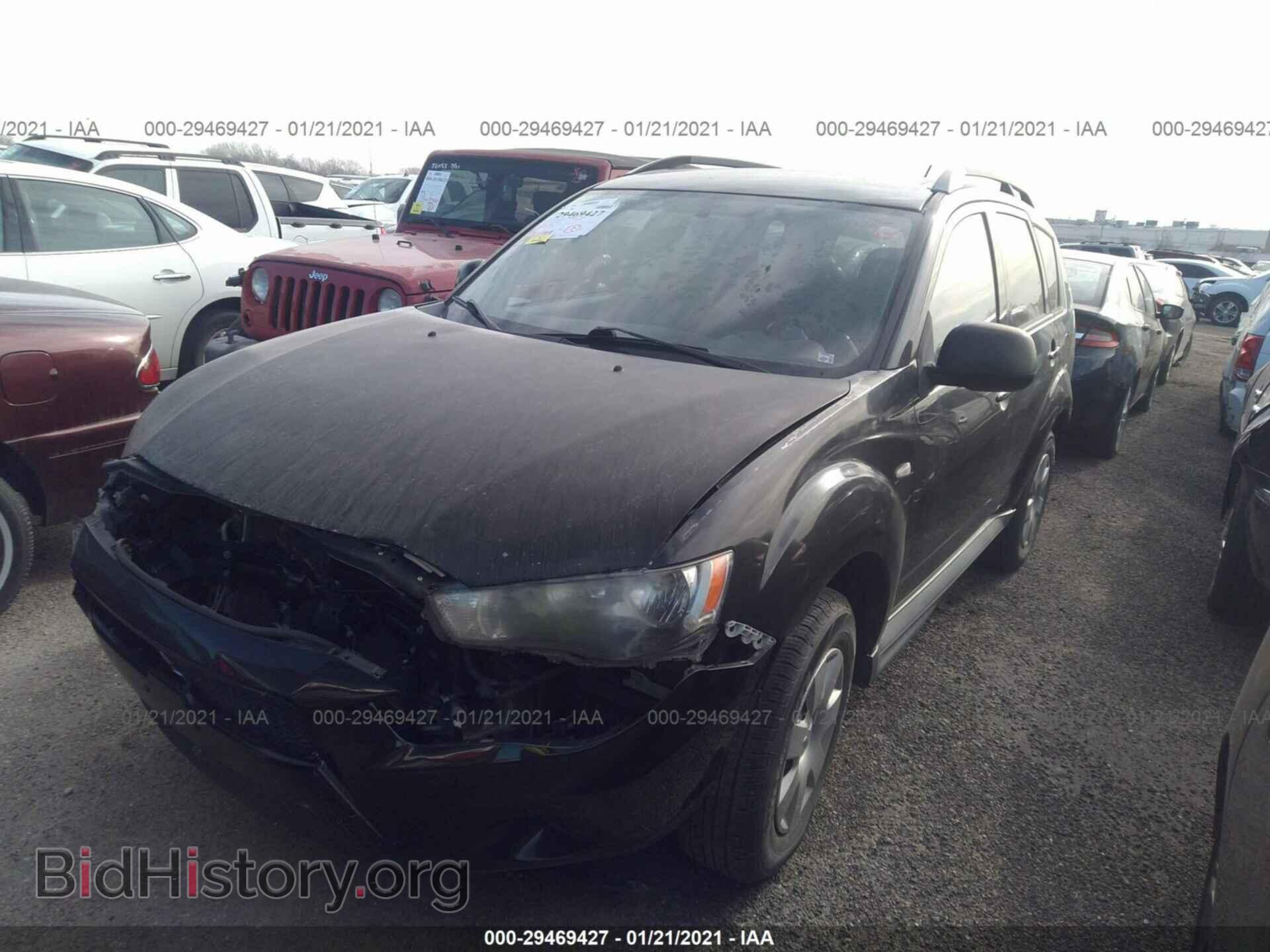 2012 MITSUBISHI OUTLANDER - VIN: JA4AS2AW3CU013104 - Фото 2