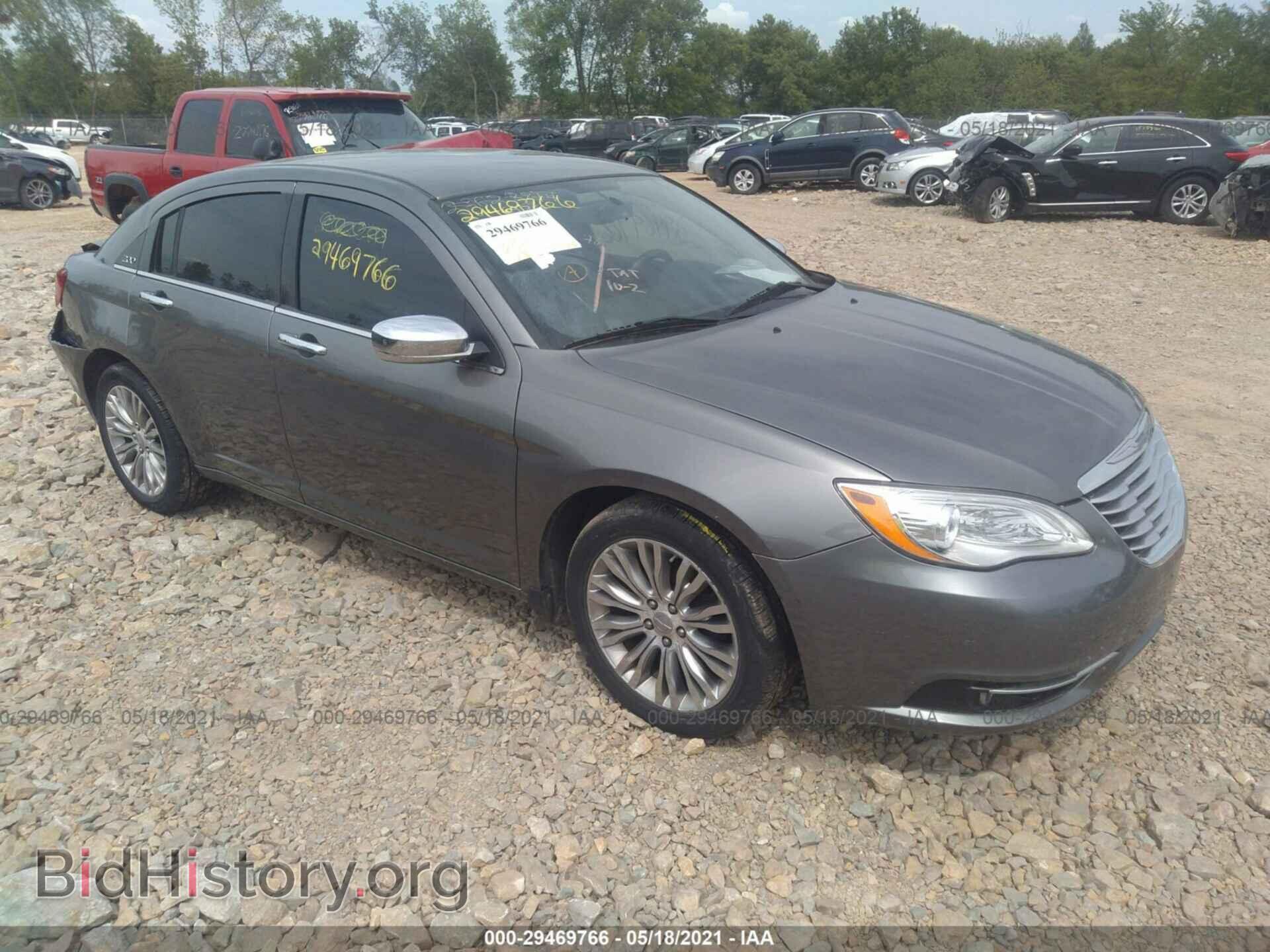 Photo 1C3CCBCG2CN326533 - CHRYSLER 200 2012