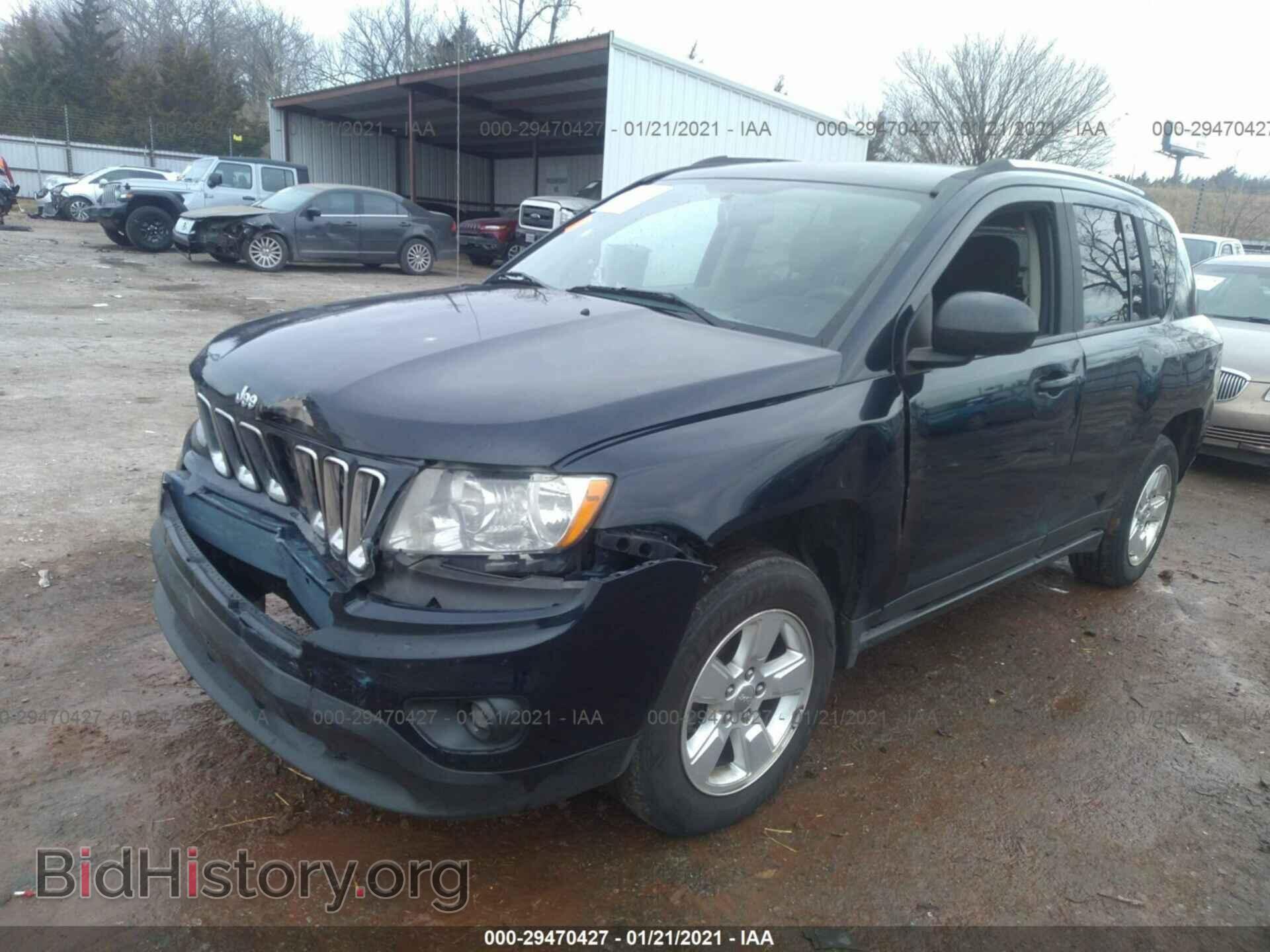 2013 JEEP COMPASS - VIN: 1C4NJCBA7DD164631 - Фото 2
