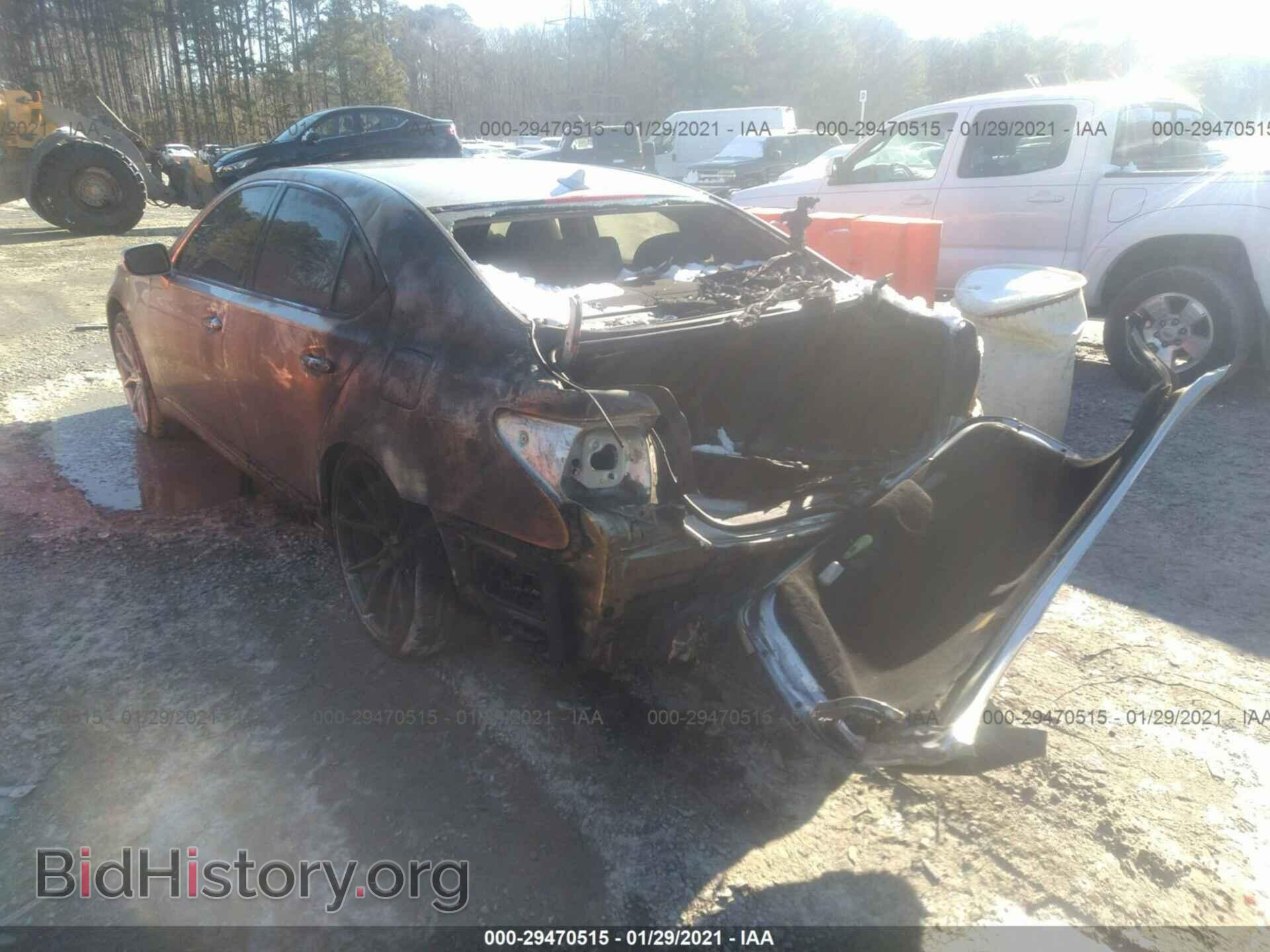 2007 LEXUS LS 460 - VIN: JTHBL46F875033293 - Фото 3