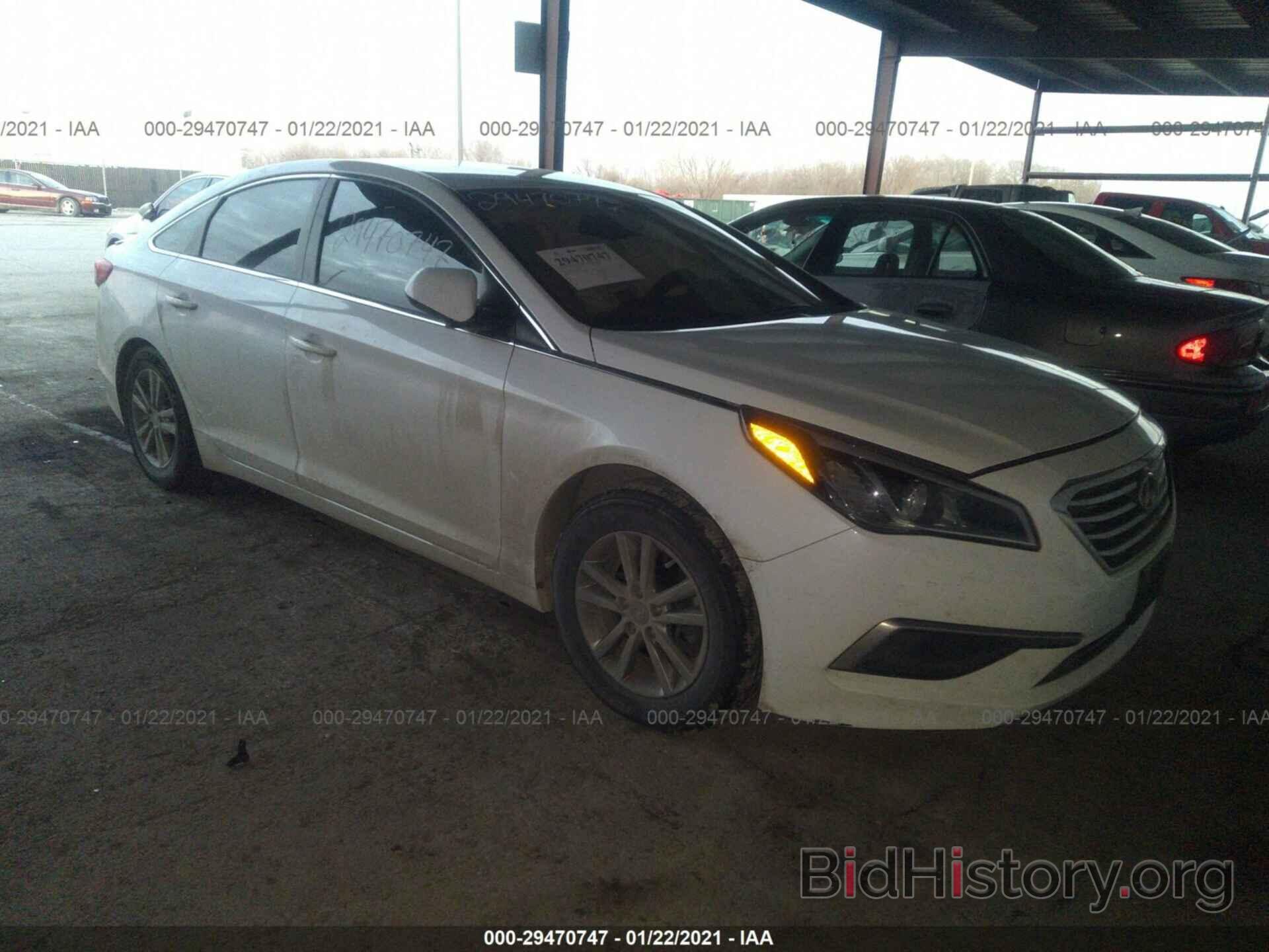 Фотография 5NPE24AF1GH294418 - HYUNDAI SONATA 2016