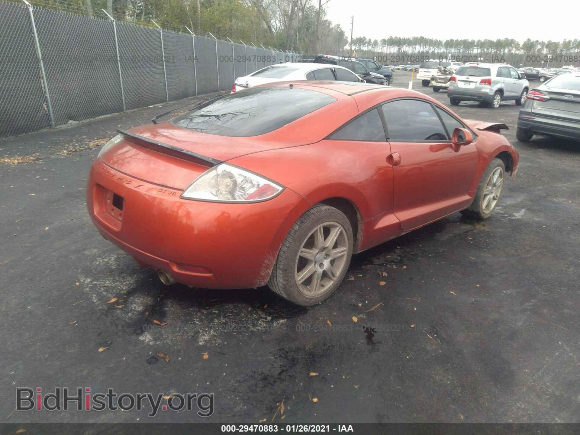 2006 MITSUBISHI ECLIPSE - VIN: 4A3AK34T86E009185 - Фото 4