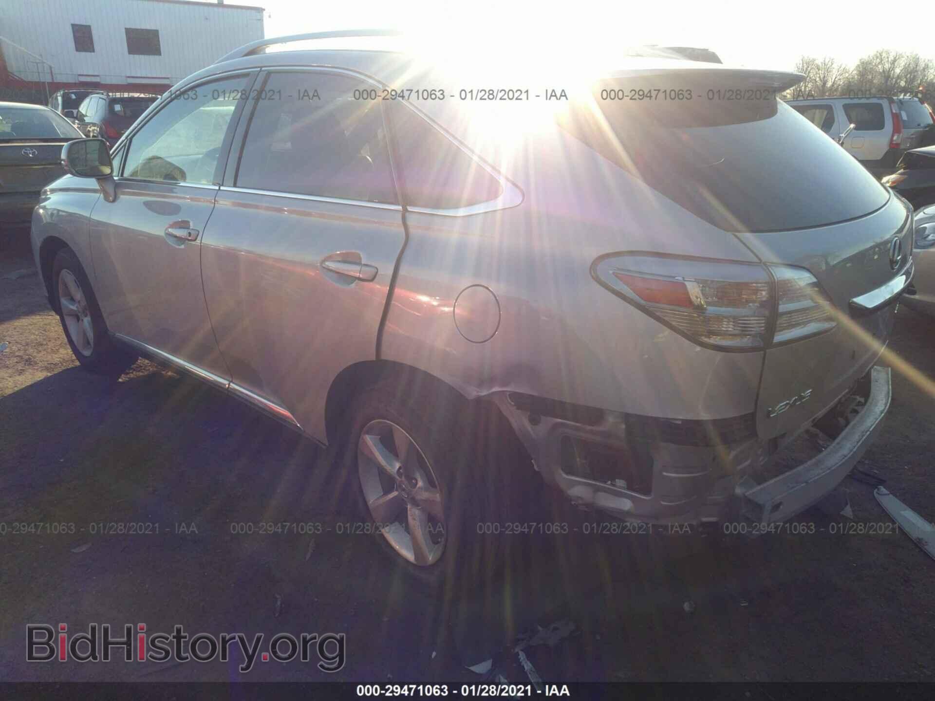 2010 LEXUS RX 350 - VIN: 2T2BK1BA7AC064005 - Фото 3