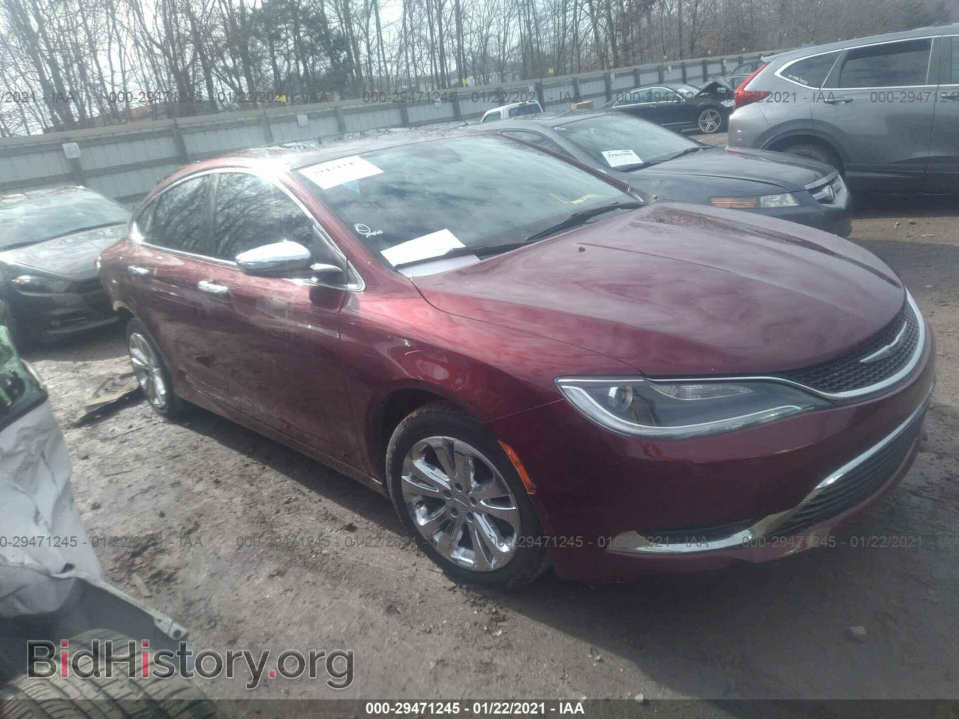 Photo 1C3CCCAG3HN511092 - CHRYSLER 200 2017
