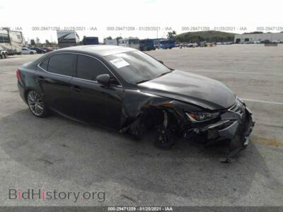 2017 Lexus IS IS Turbo, черный — VIN JTHBA1D2XH5046794, IAAI