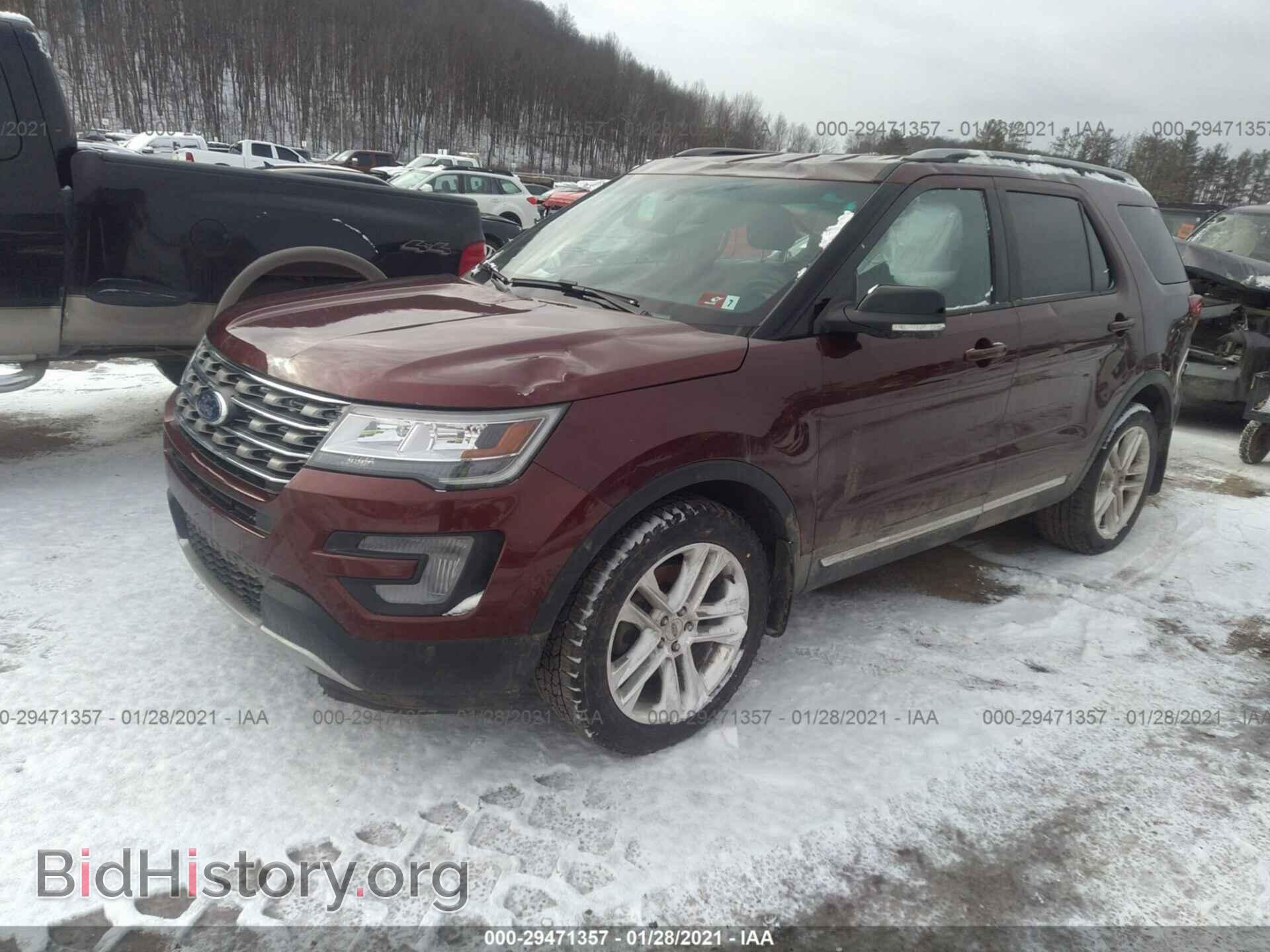 2016 FORD EXPLORER - VIN: 1FM5K8D83GGD00496 - Photo 2