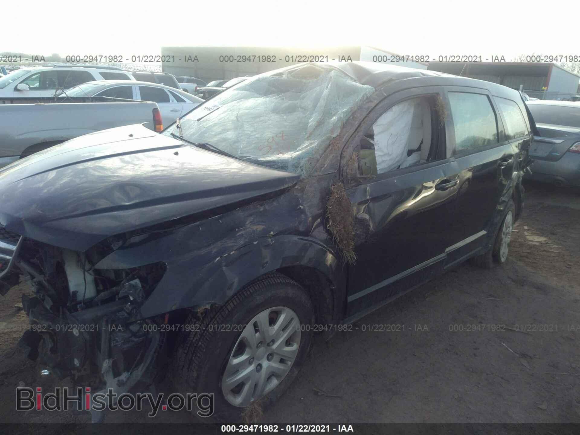2013 DODGE JOURNEY - VIN: 3C4PDCAB7DT723440 - Фото 2