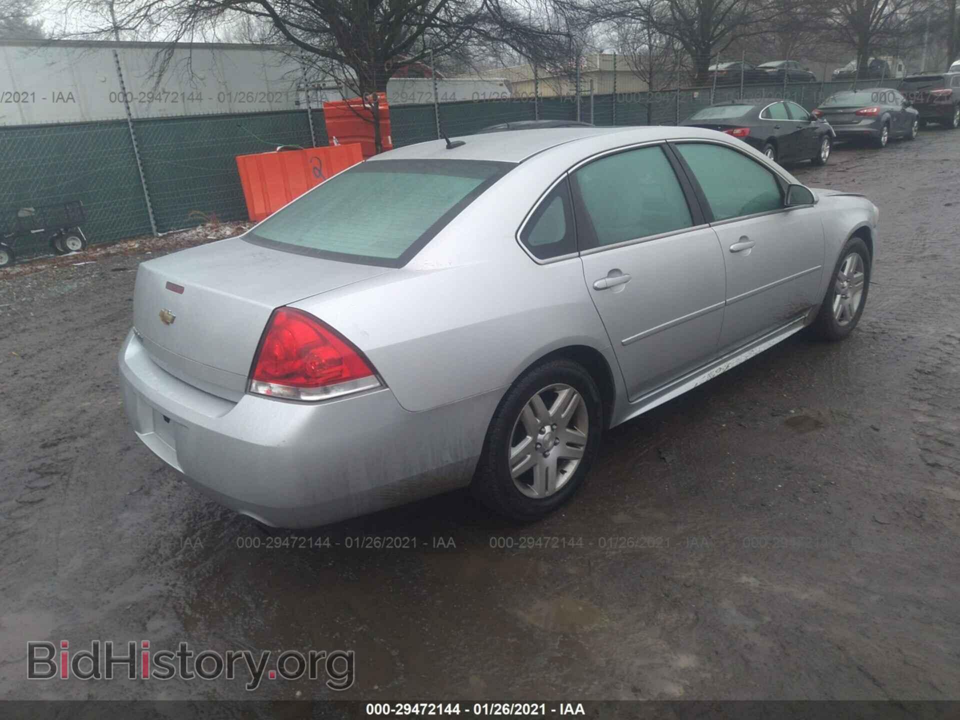 2012 CHEVROLET IMPALA - VIN: 2G1WG5E34C1295160 - Фото 4