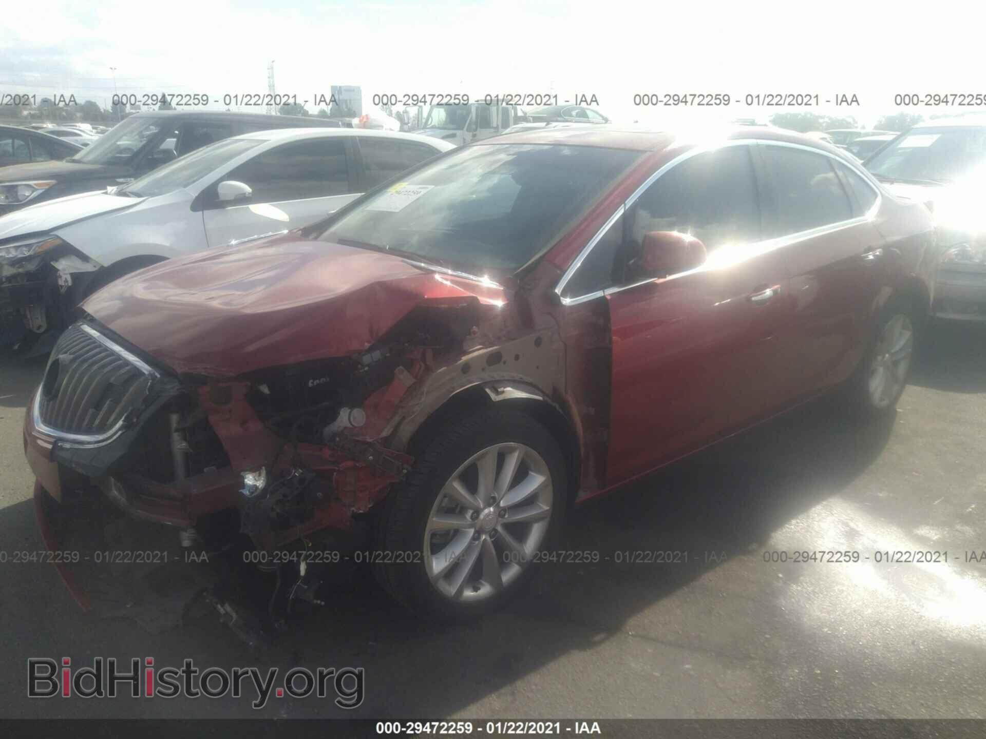 2012 BUICK VERANO - VIN: 1G4PR5SK9C4157597 - Фото 2
