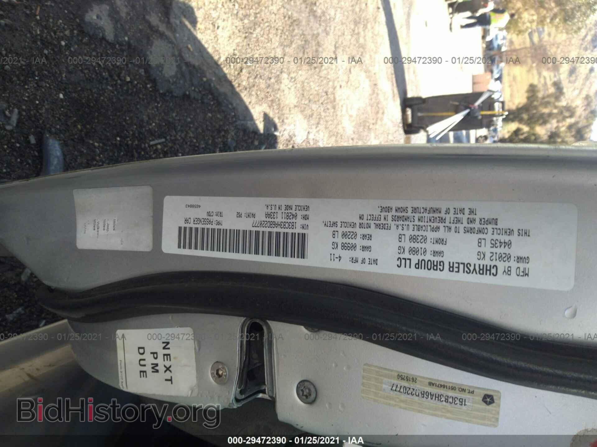2011 DODGE CALIBER - VIN: 1B3CB3HA6BD220777 - Фото 9