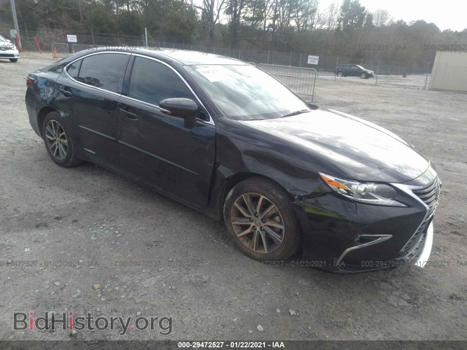 Фотография JTHBW1GG1J2169528 - LEXUS ES 2018