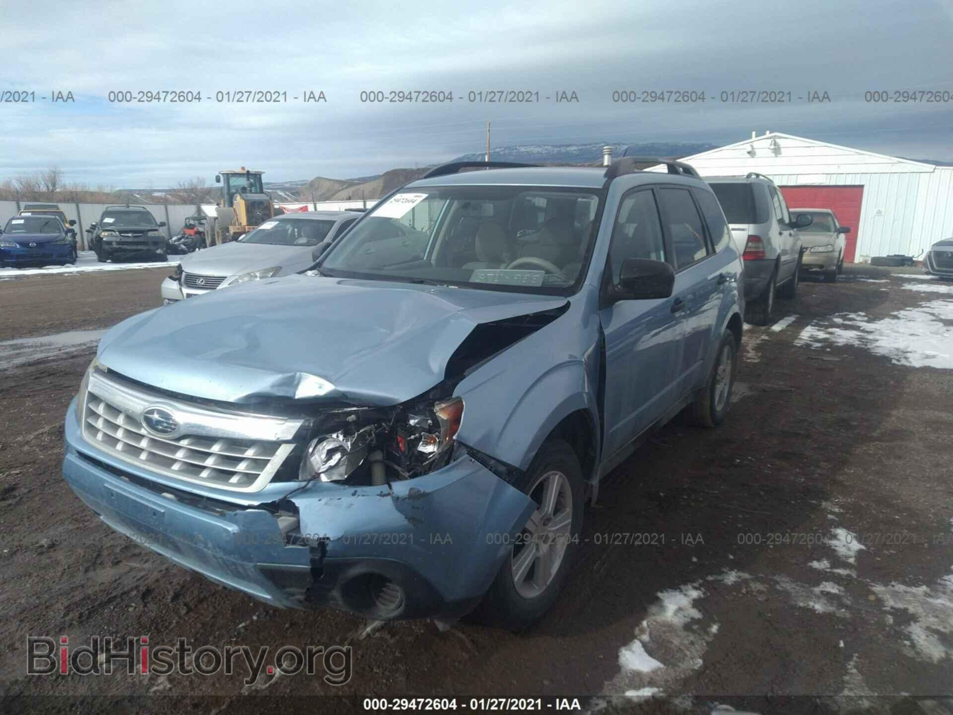 2011 SUBARU FORESTER - VIN: JF2SHABC1BH735929 - Фото 2