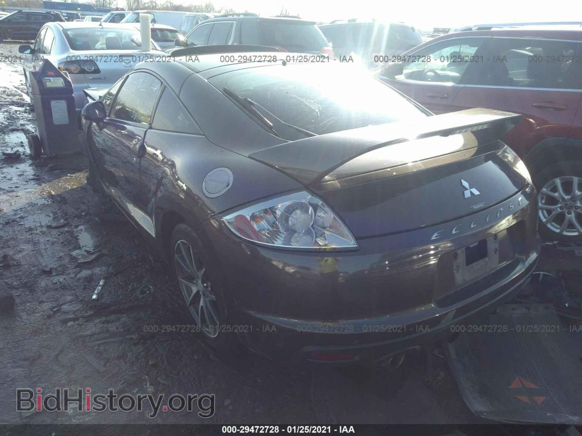 2011 MITSUBISHI ECLIPSE - VIN: 4A31K3DT7BE001461 - Photo 3