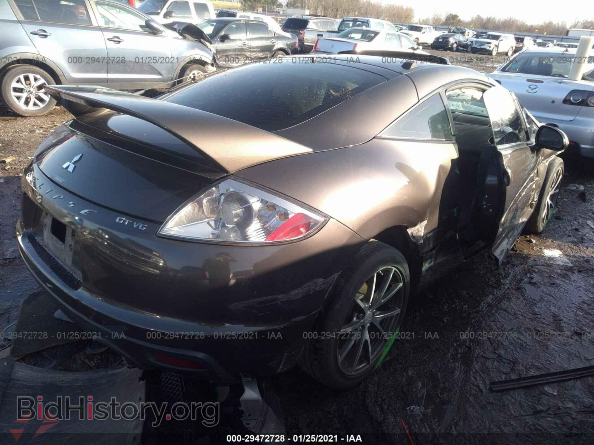 2011 MITSUBISHI ECLIPSE - VIN: 4A31K3DT7BE001461 - Photo 4