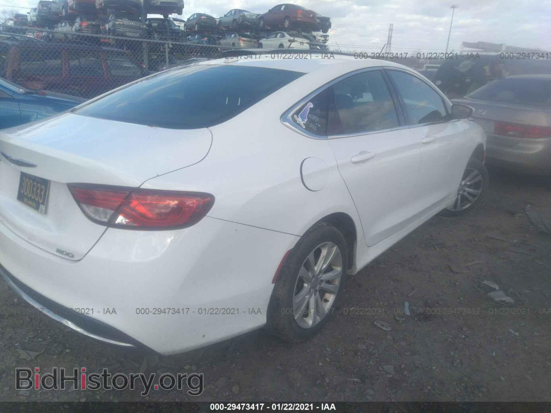 2015 CHRYSLER 200 - VIN: 1C3CCCAB8FN694796 - Фото 4