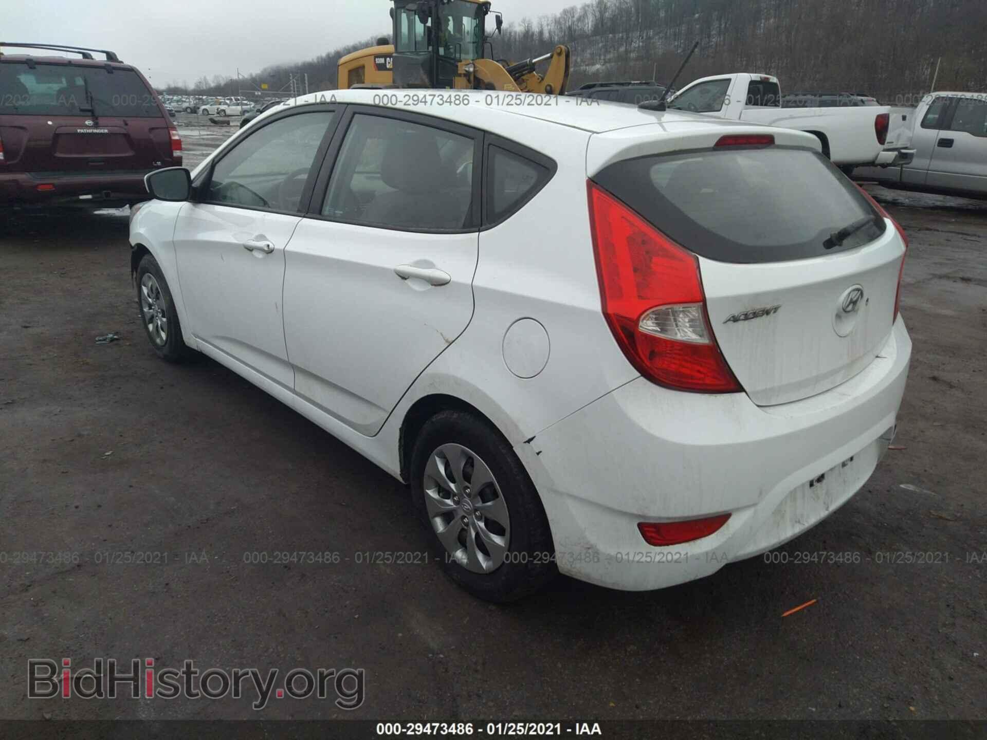2017 HYUNDAI ACCENT - VIN: KMHCT5AE2HU312820 - Фото 3