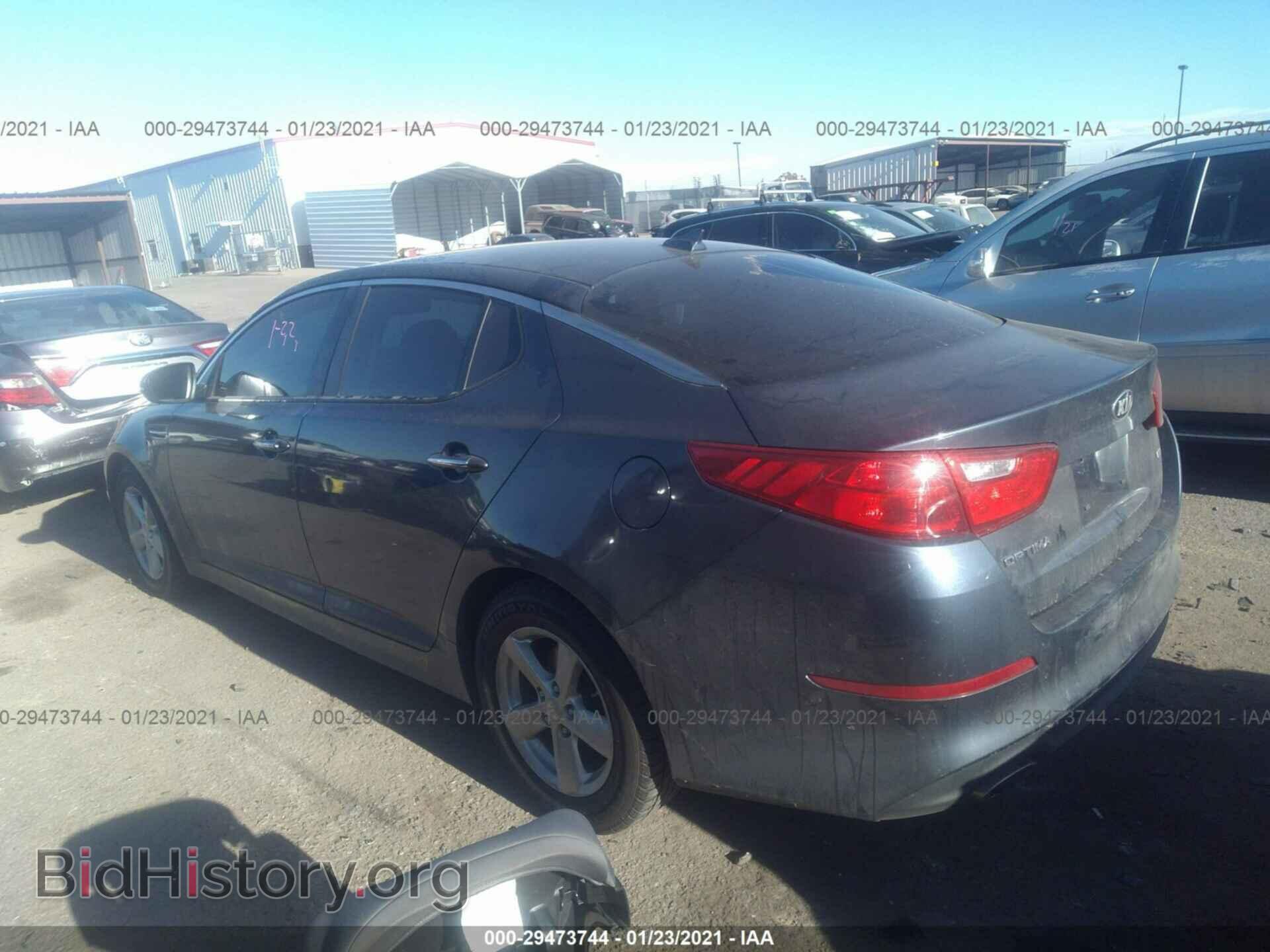 2015 KIA OPTIMA - VIN: KNAGM4A77F5605972 - Фото 3