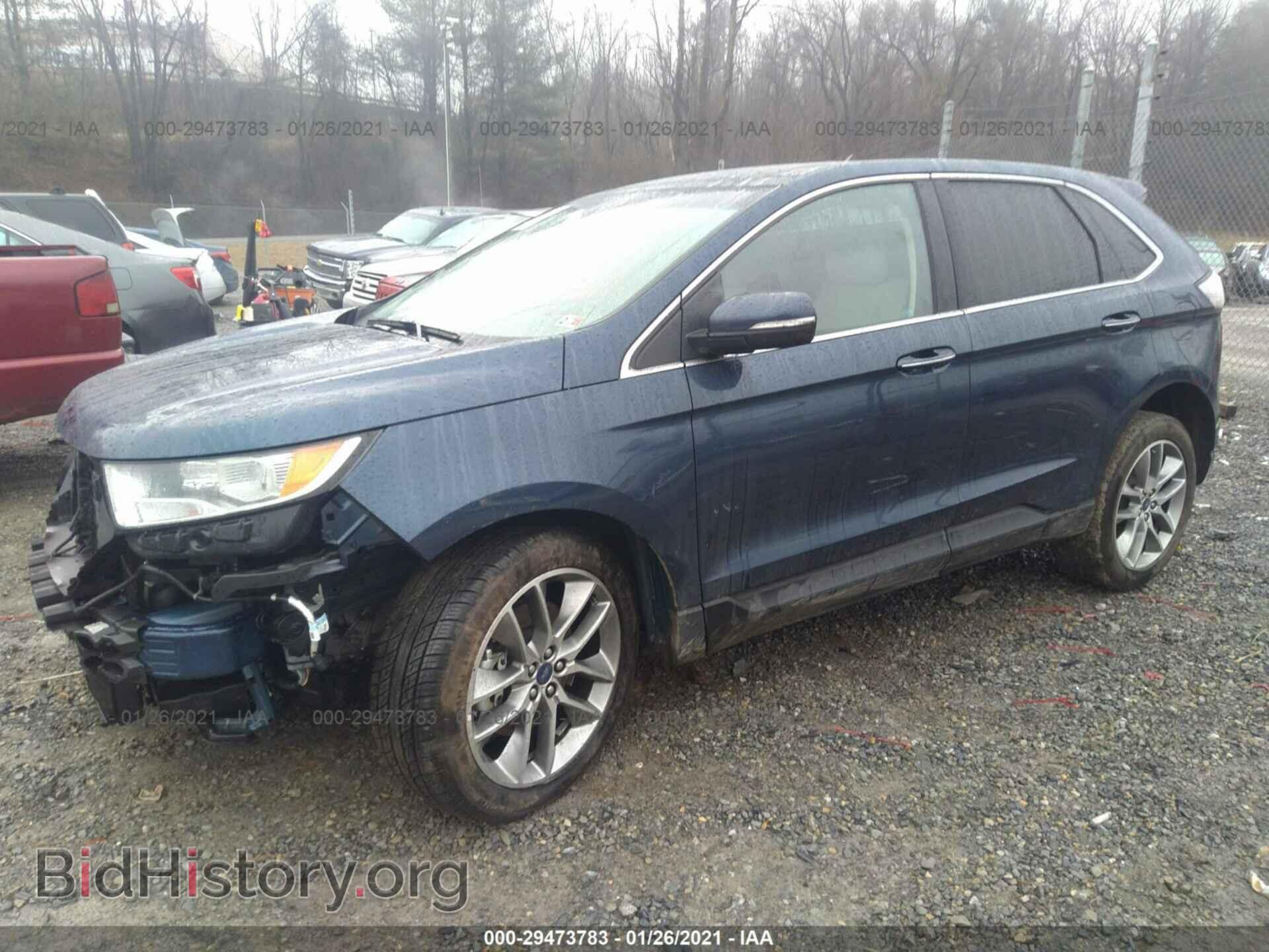 2017 FORD EDGE - VIN: 2FMPK4K99HBC52489 - Photo 2