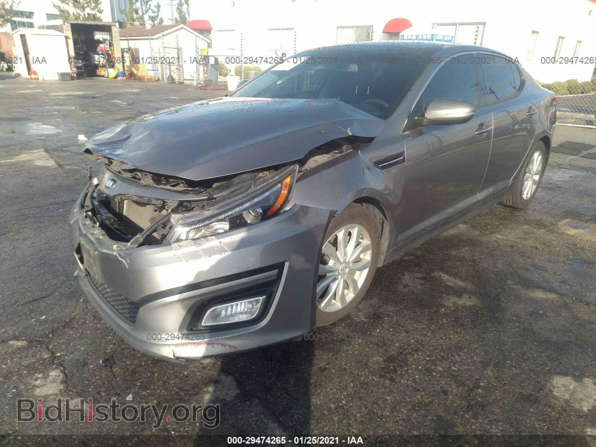 2015 KIA OPTIMA - VIN: 5XXGN4A79FG516528 - Фото 2