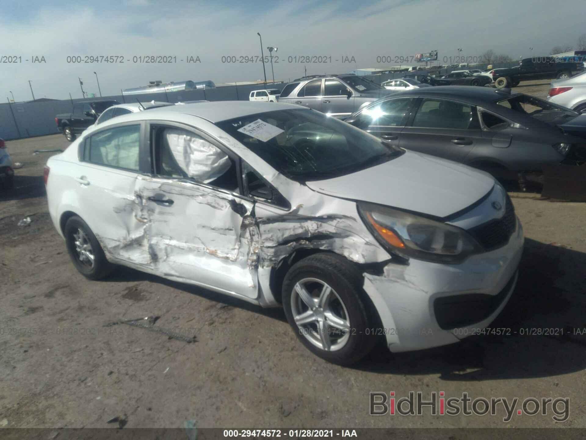 Photo KNADM4A39D6153630 - KIA RIO 2013