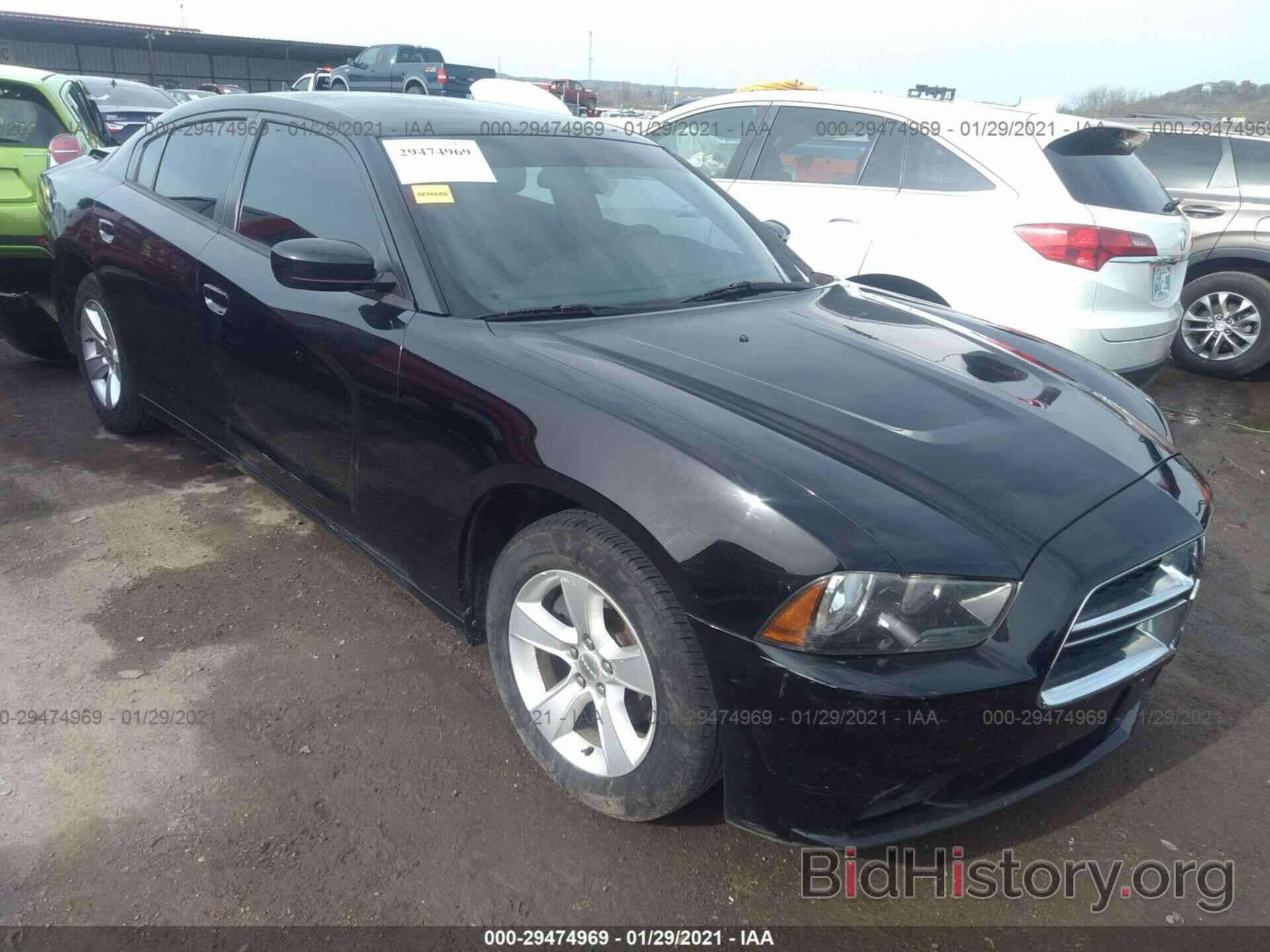 Photo 2C3CDXBG4EH130102 - DODGE CHARGER 2014