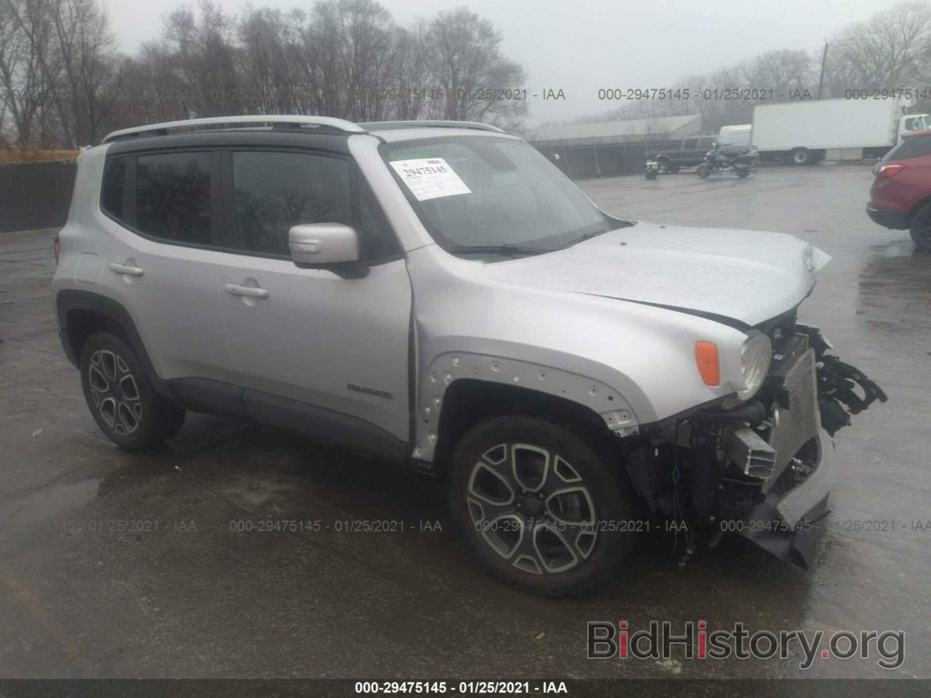 Photo ZACCJBDB3JPH45158 - JEEP RENEGADE 2018