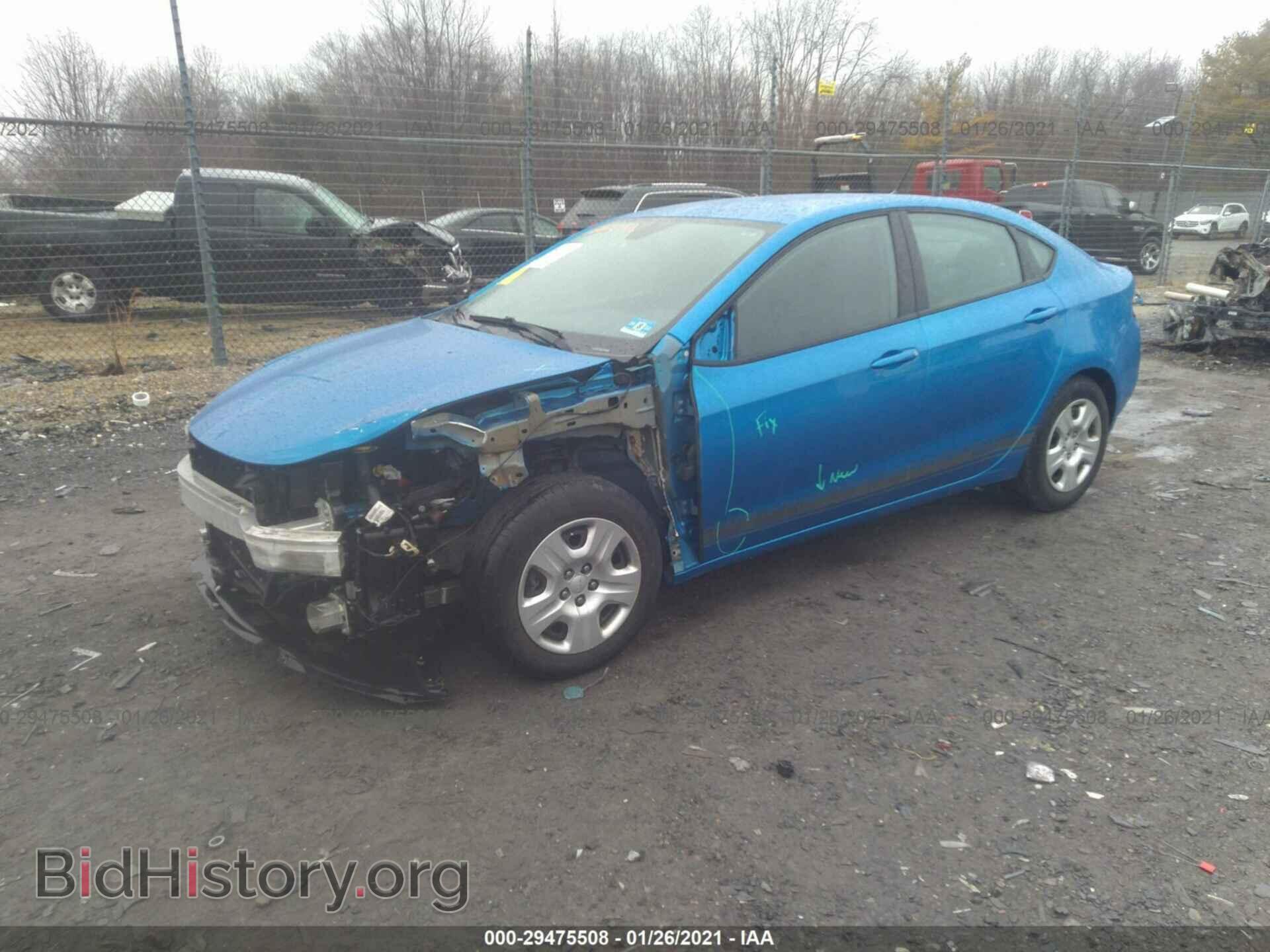2015 DODGE DART - VIN: 1C3CDFAA7FD247856 - Фото 2