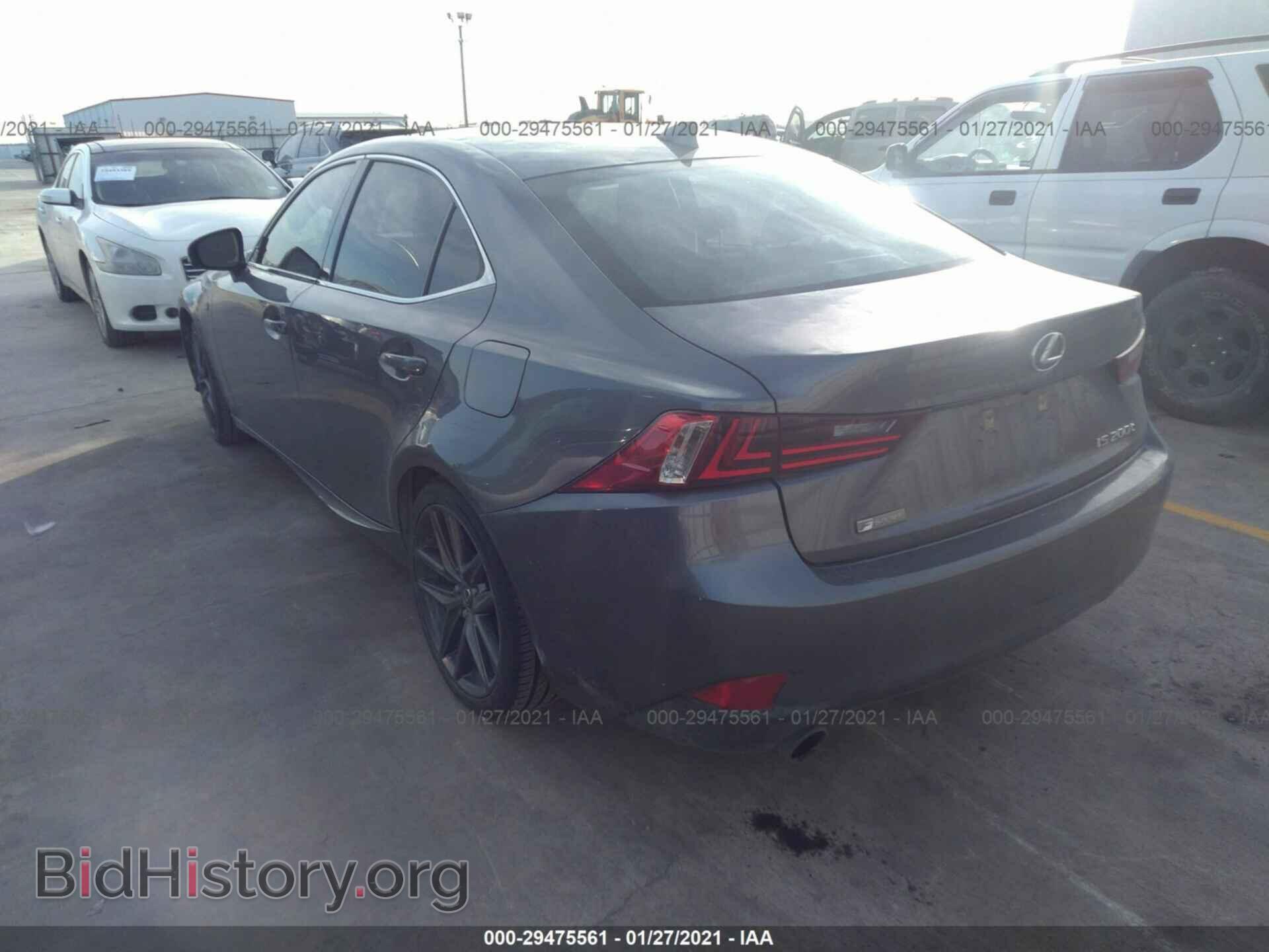 2016 LEXUS IS 200T - VIN: JTHBA1D22G5004473 - Фото 3