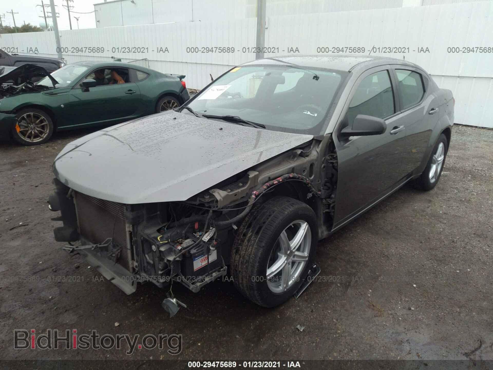 2012 DODGE AVENGER - VIN: 1C3CDZAB3CN227667 - Фото 2