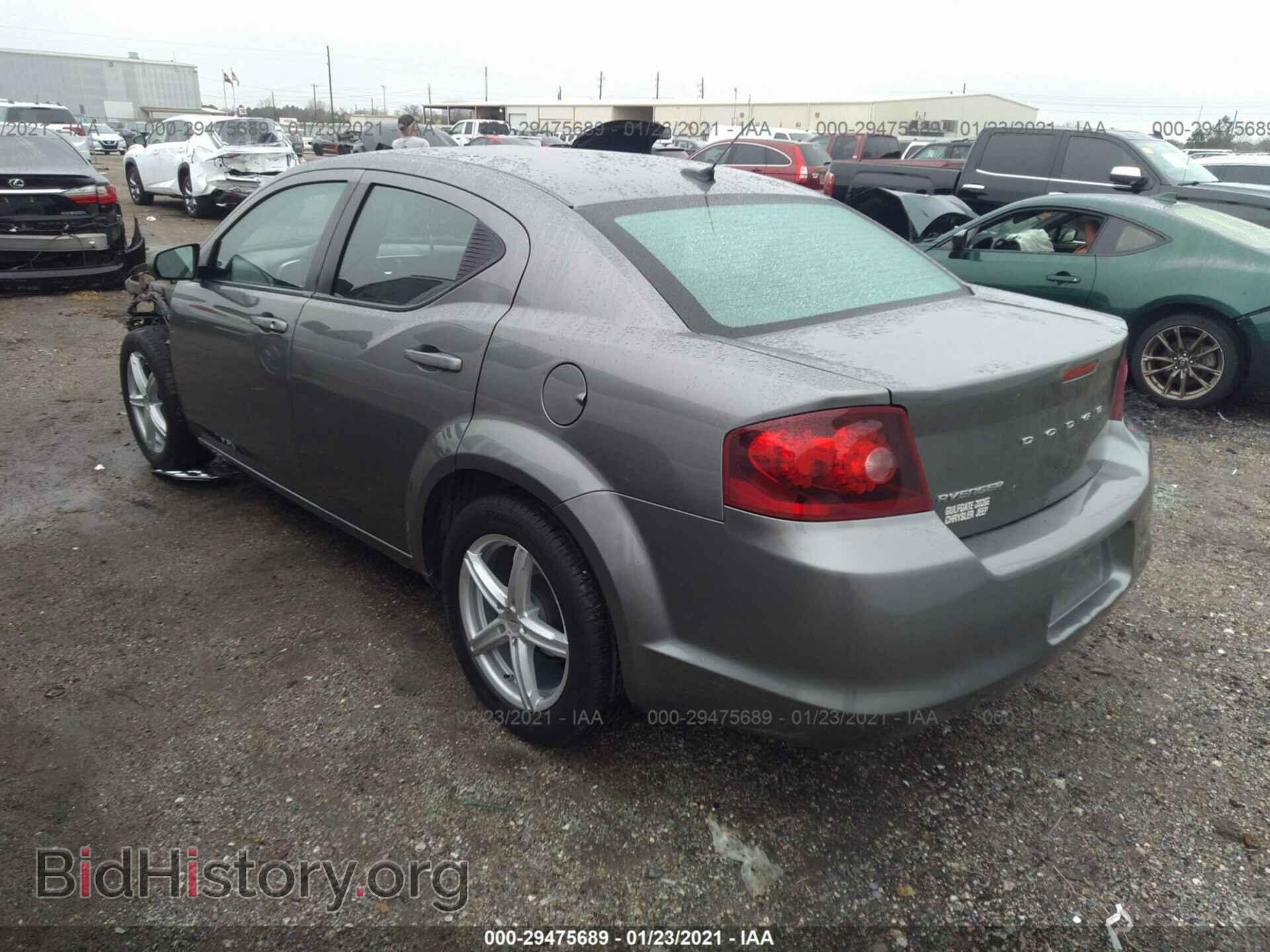 2012 DODGE AVENGER - VIN: 1C3CDZAB3CN227667 - Фото 3
