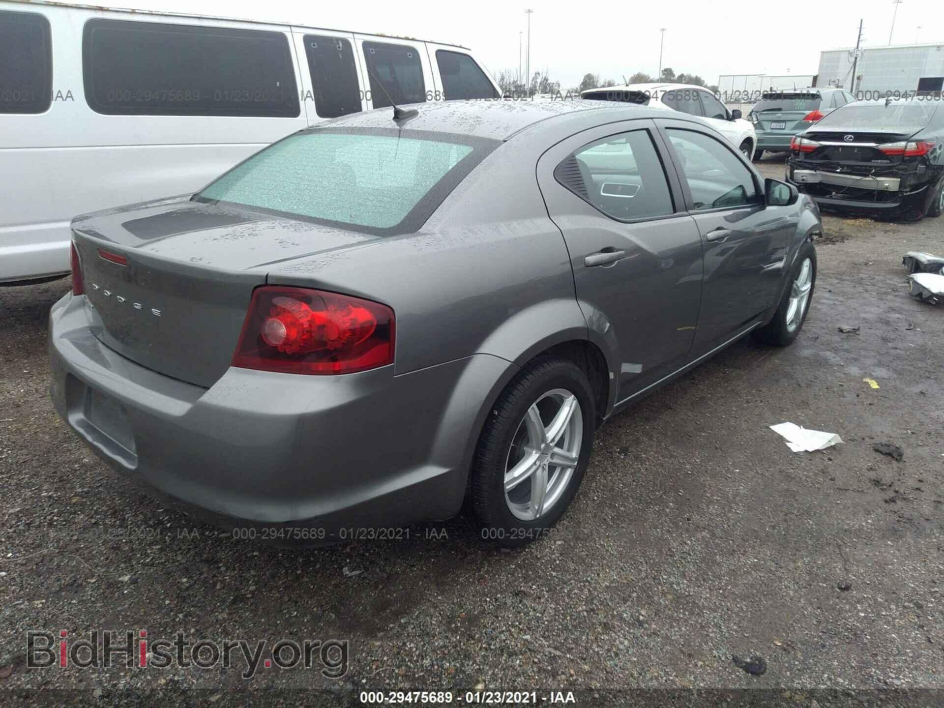2012 DODGE AVENGER - VIN: 1C3CDZAB3CN227667 - Фото 4