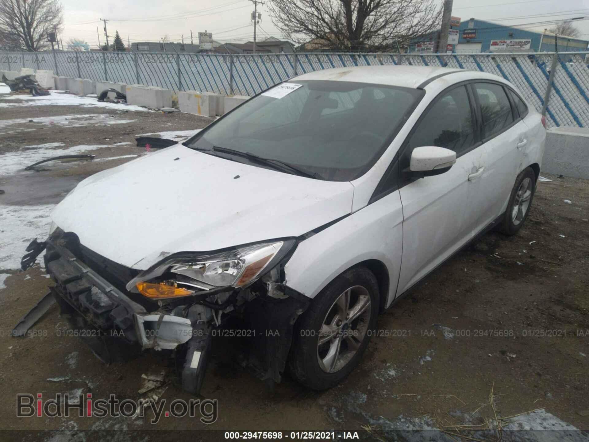 2014 FORD FOCUS - VIN: 1FADP3F28EL341200 - Фото 2