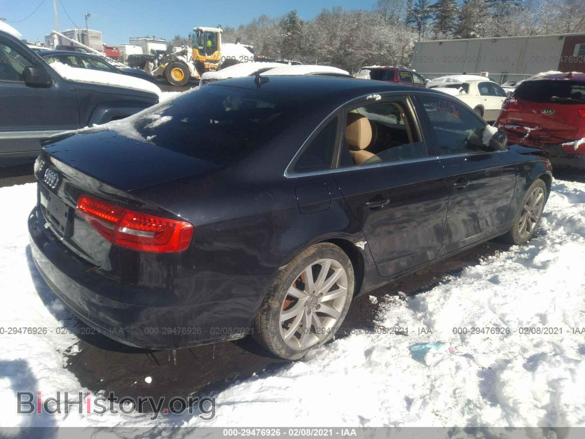 2013 AUDI A4 - VIN: WAUFFAFL2DN012981 - Фото 4