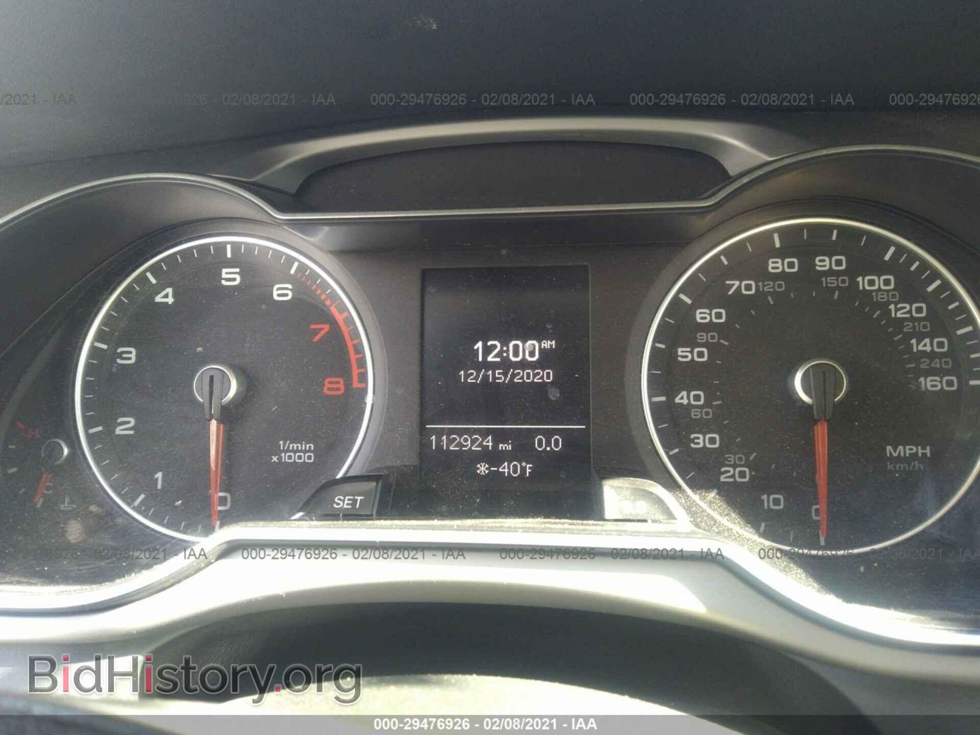 2013 AUDI A4 - VIN: WAUFFAFL2DN012981 - Фото 7