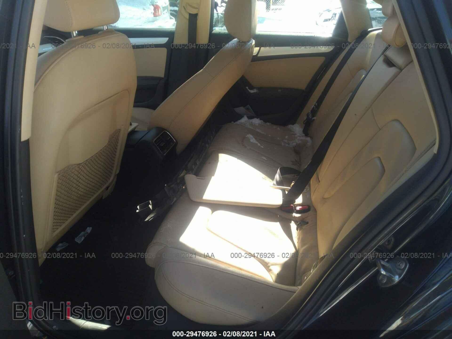 2013 AUDI A4 - VIN: WAUFFAFL2DN012981 - Фото 8