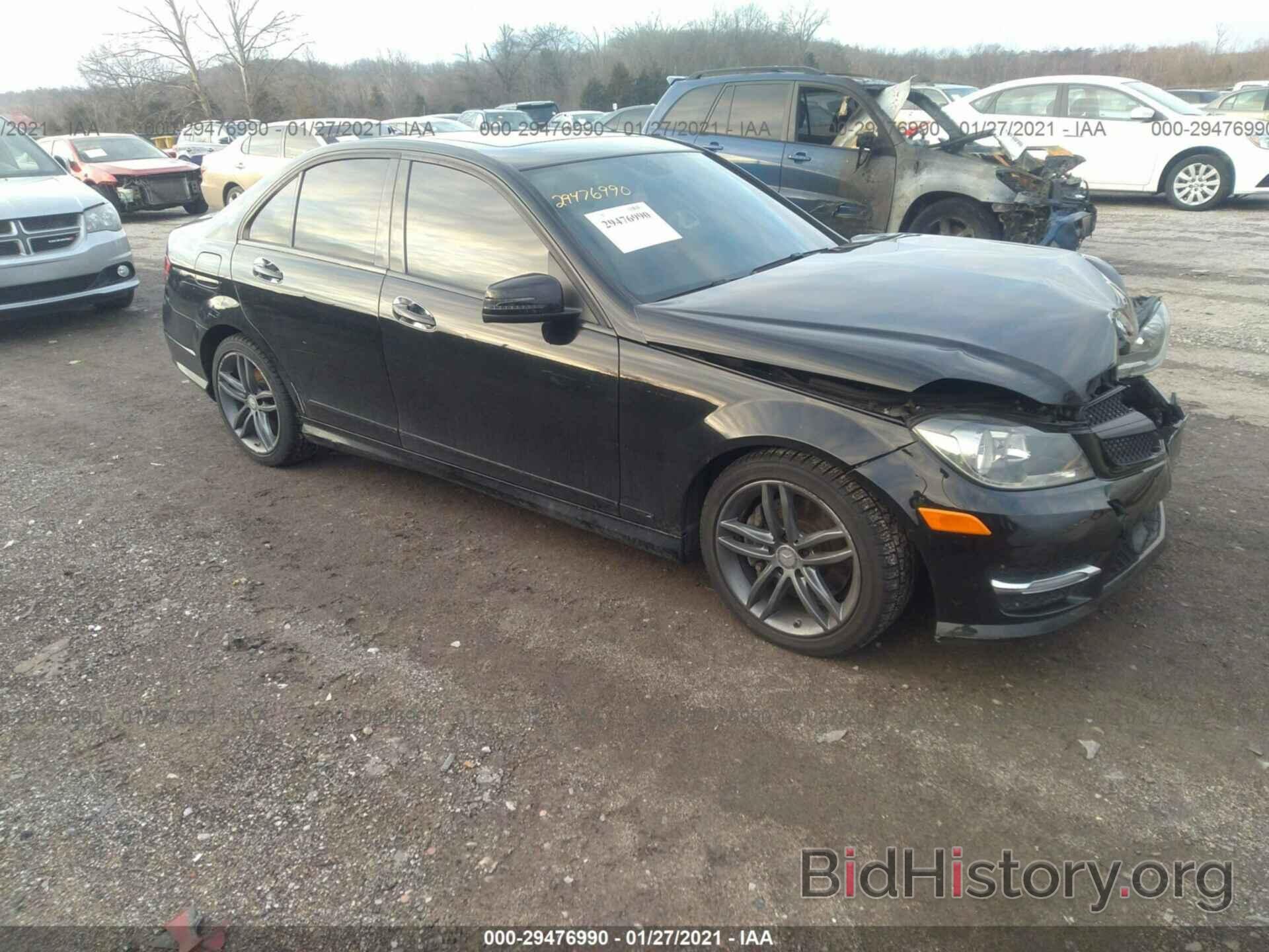 Photo WDDGF8AB3ER324810 - MERCEDES-BENZ C-CLASS 2014