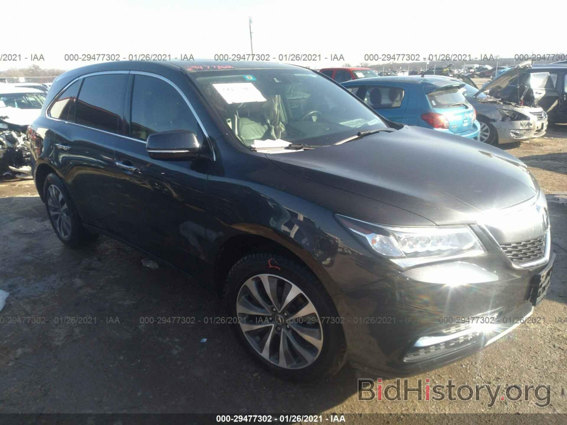 Photo 5FRYD4H43GB059334 - ACURA MDX 2016