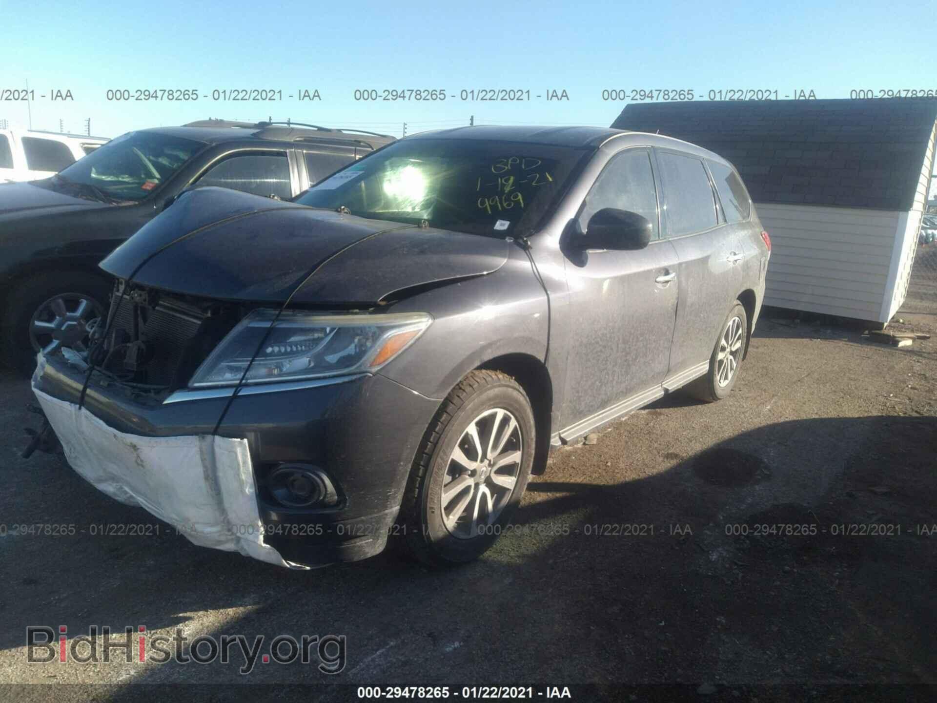 2014 NISSAN PATHFINDER - VIN: 5N1AR2MN0EC689969 - Фото 2