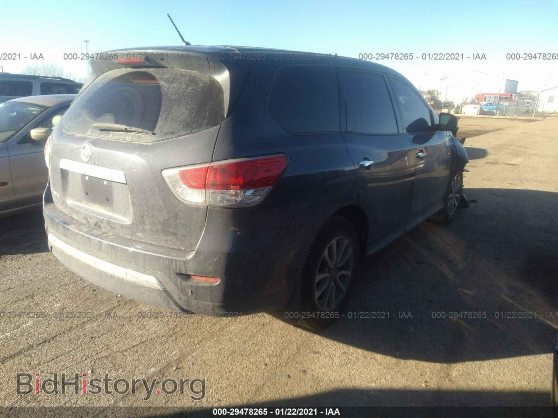 2014 NISSAN PATHFINDER - VIN: 5N1AR2MN0EC689969 - Фото 4